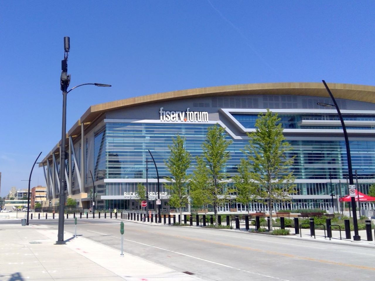 Small cell at Fiserv Forum