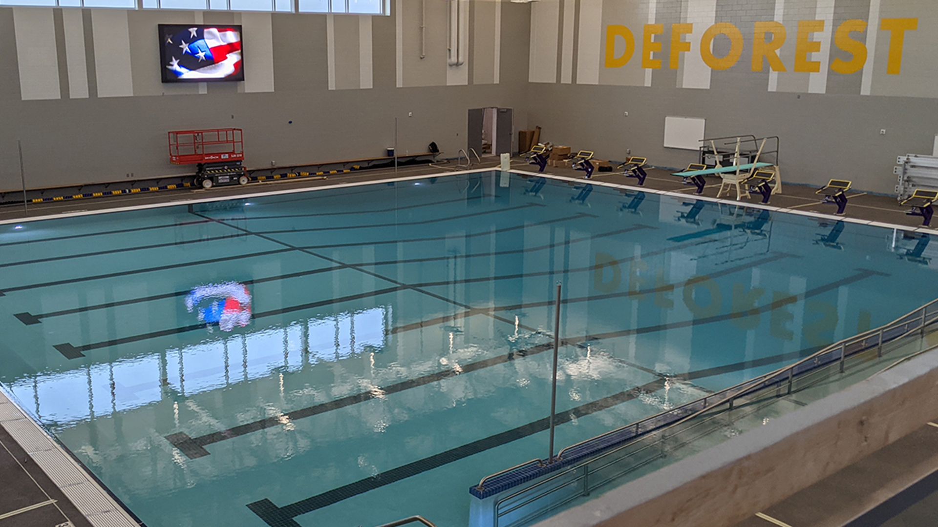 DeForest Area High School Pool | Aquatic Design and Engineering