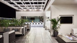 Lobby bar at the AC by Marriott in St. Louis Park, MN.